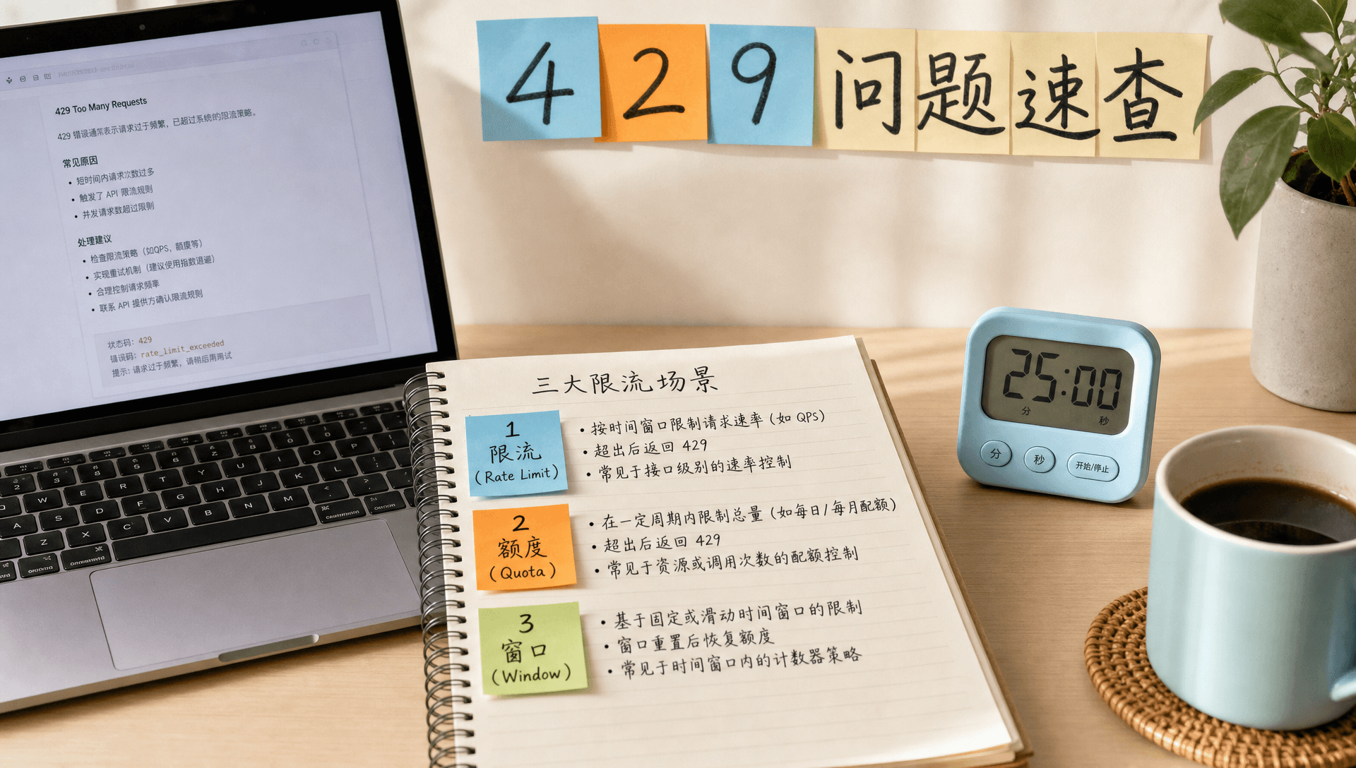 Codex 429 Too Many Requests 怎么解决？先分清限流、额度还是使用窗口